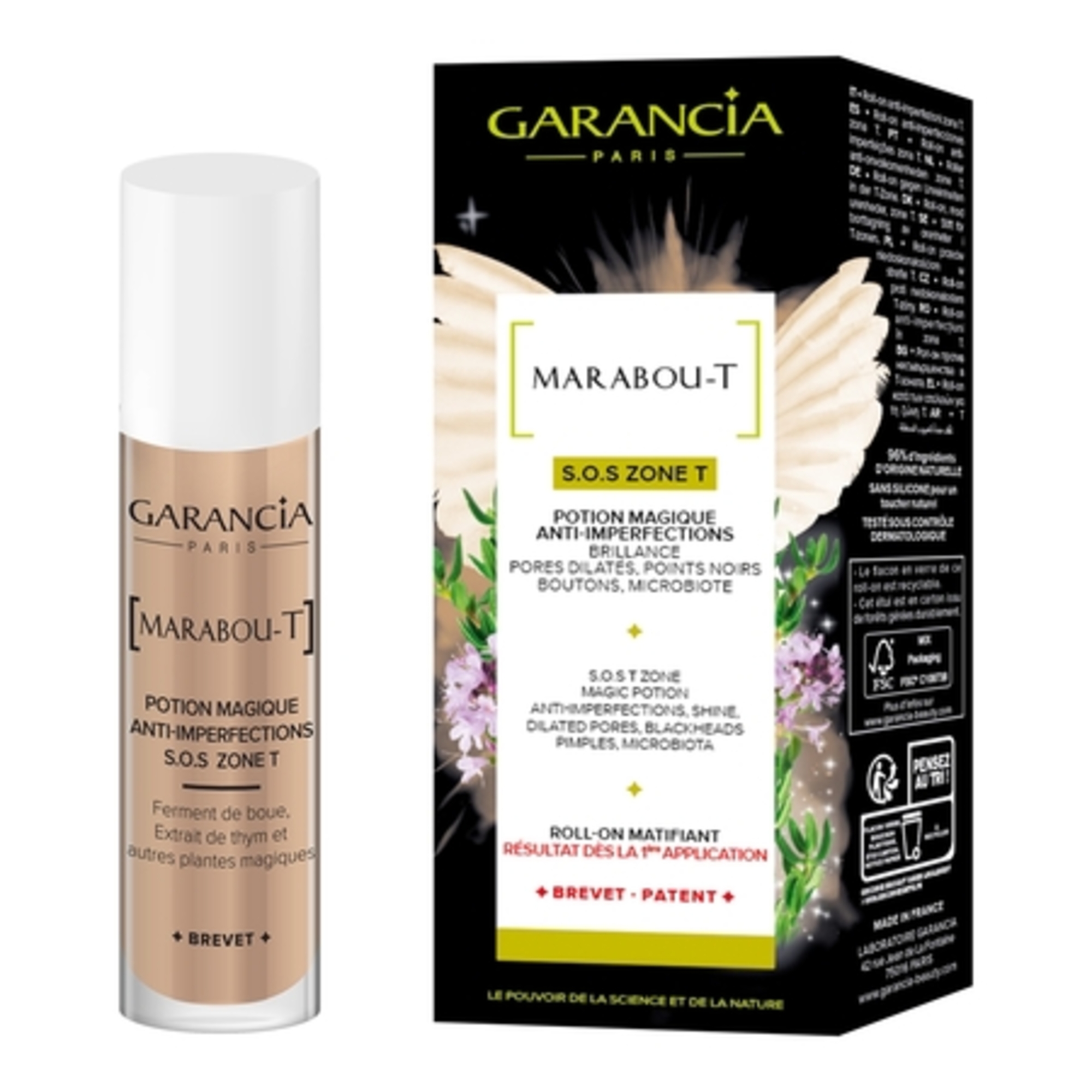 MARABOU-TPotion magique anti-imperfections S.O.S Zone T
