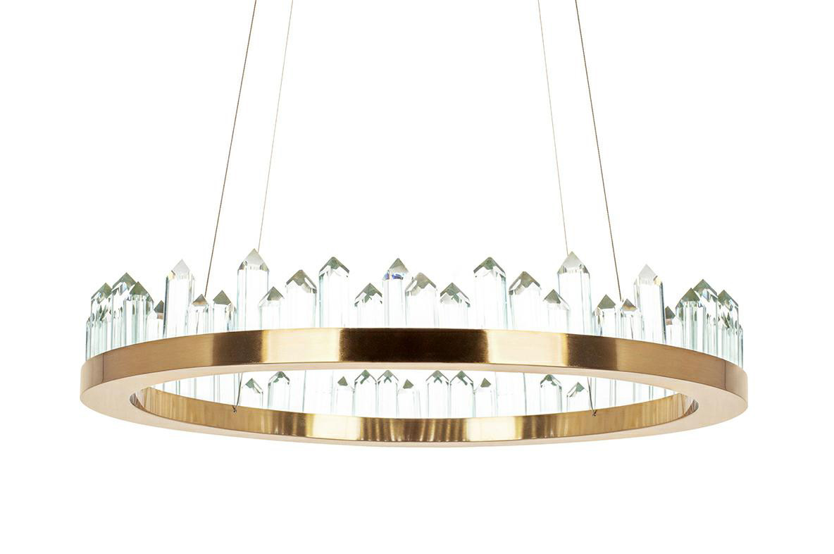 MOOSEE lampa wisząca NENUFAR - złota