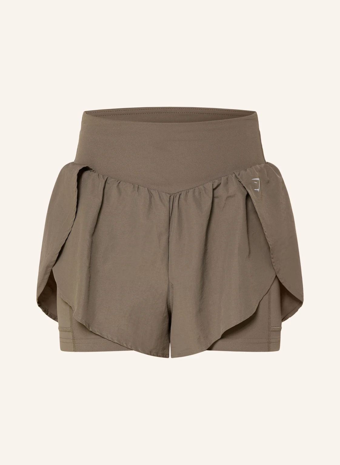 GYMSHARK 2-in-1-Laufshorts