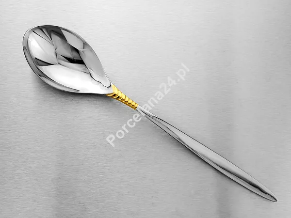 Komplet sztućców 65 cz. na 12 osób Hisar - Mamba Gold (4.0/3.0mm) złocone