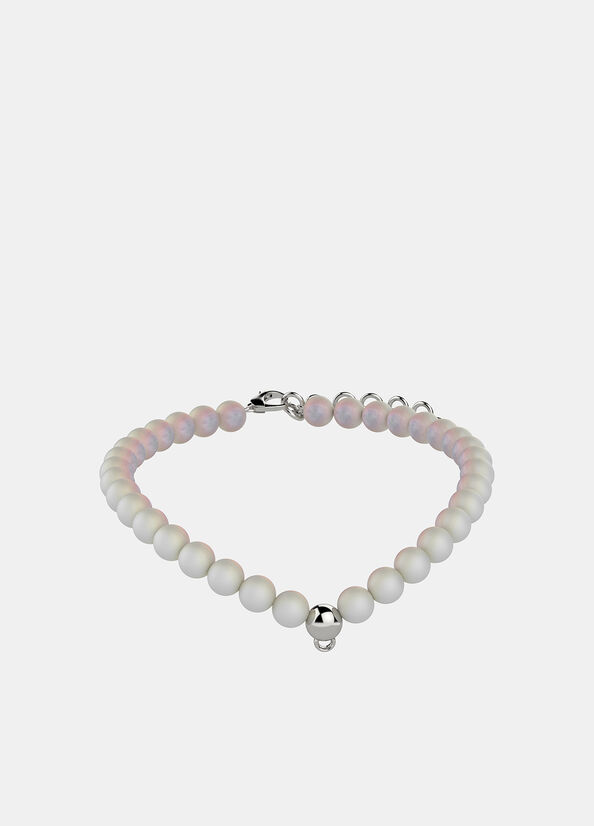 Collana per cane medio con perle