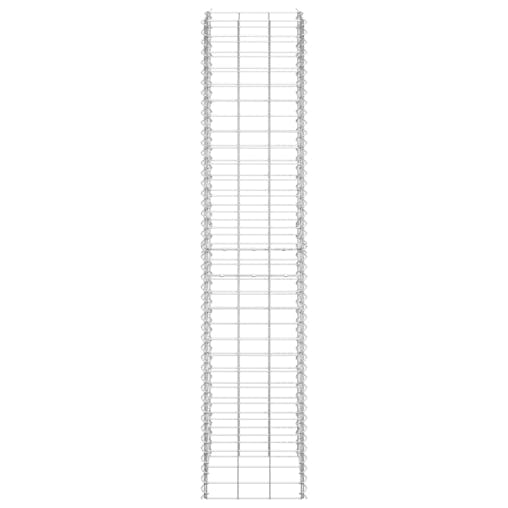 NNEVL Gabion Raised Beds 3 pcs 30x30x150 cm Iron