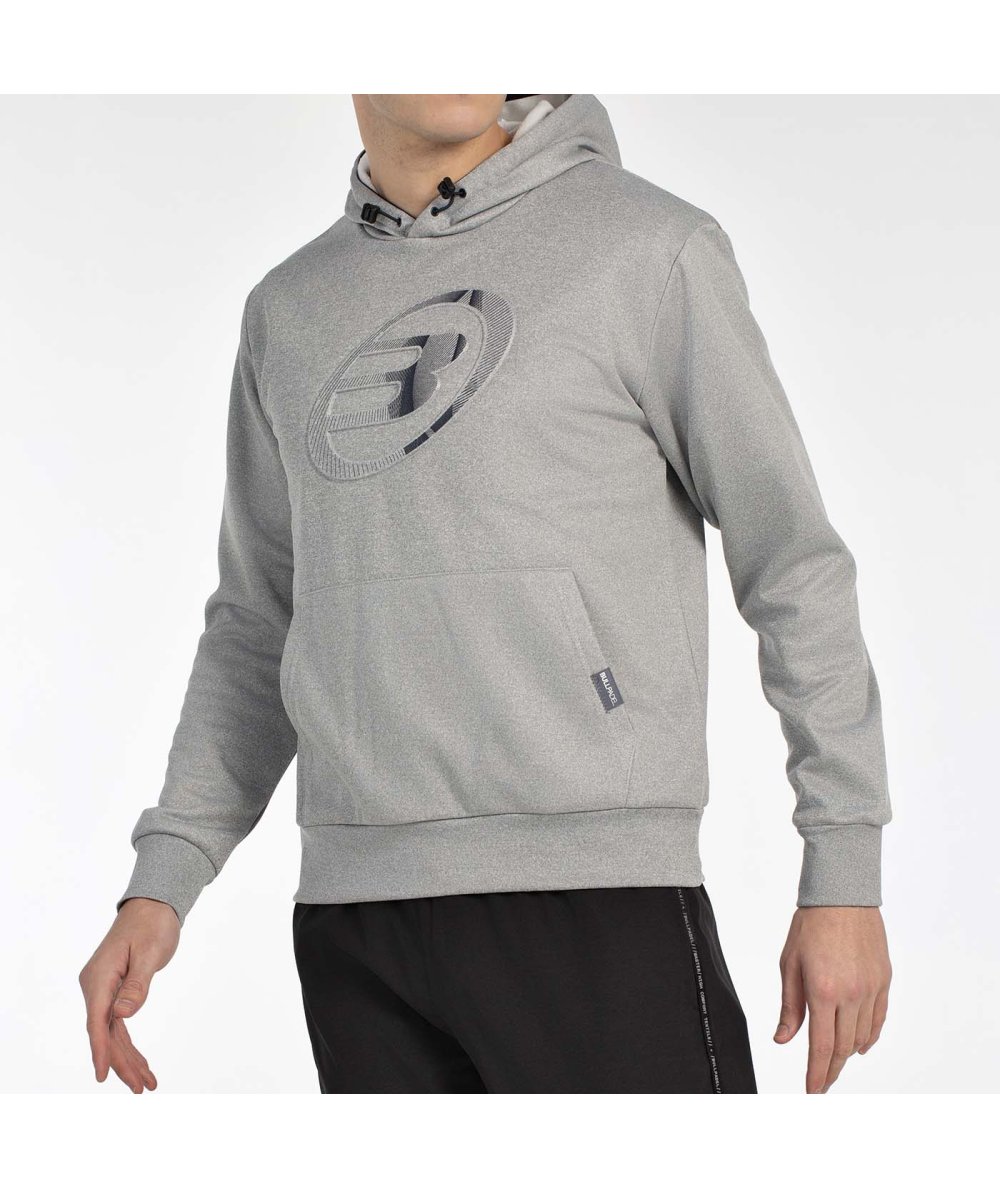 SUDADERA BULLPADEL GOMESE GRIS MEDIO VIGORE