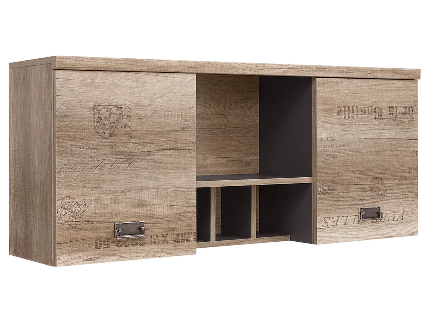 Szafka wisząca Malcolm 120 cm z drzwiami dąb canyon monument