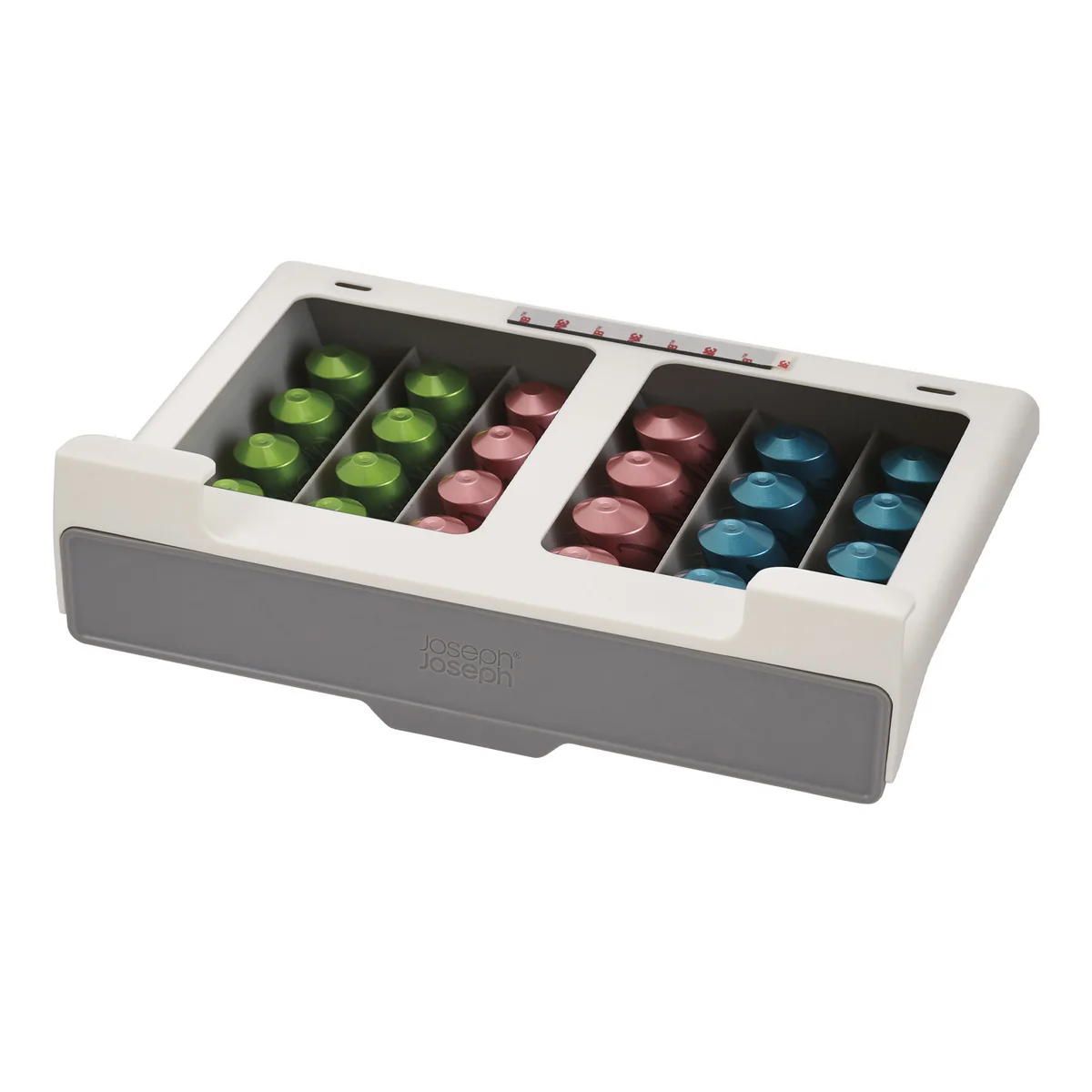 Joseph Joseph - CupboardStore Kaffeecapsel Schublade, grau