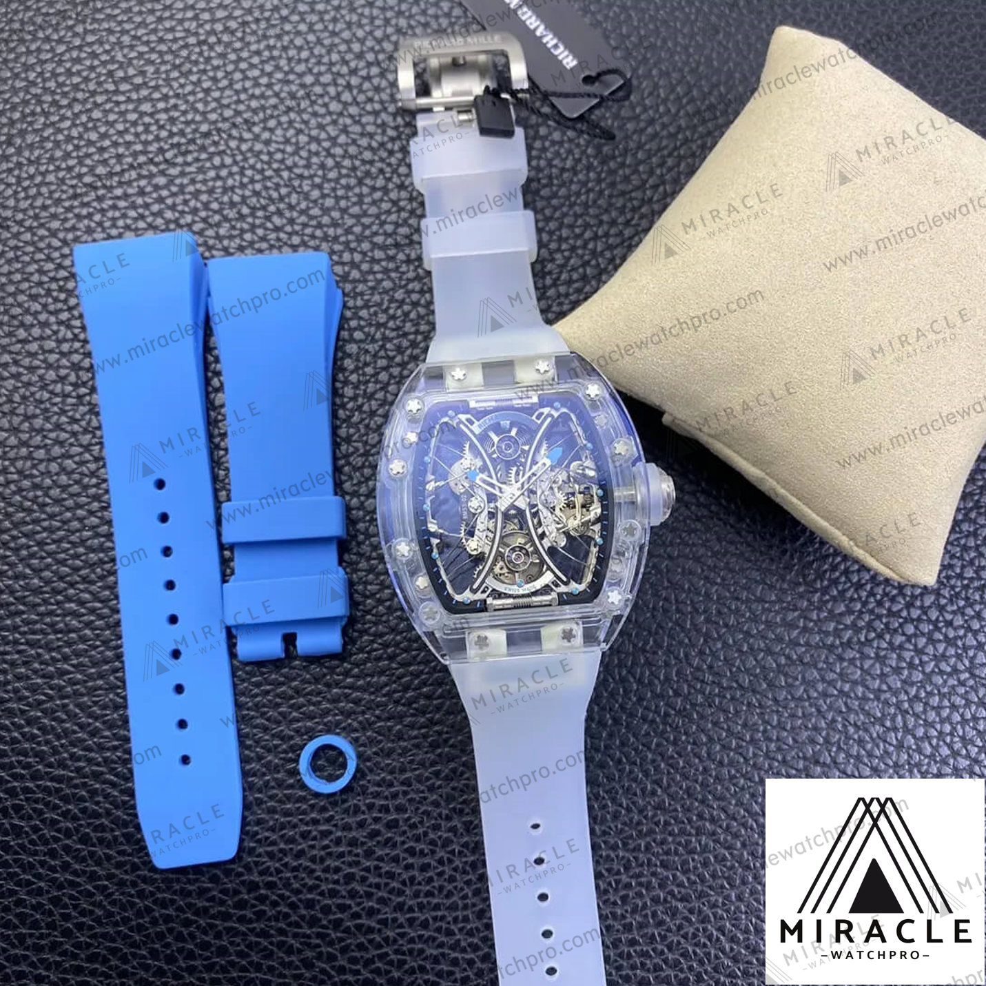Replica Watch-RICHARD MILLE-ref.RM53-02-Elite Clone-49.90mm*42.70mm*16.15mm