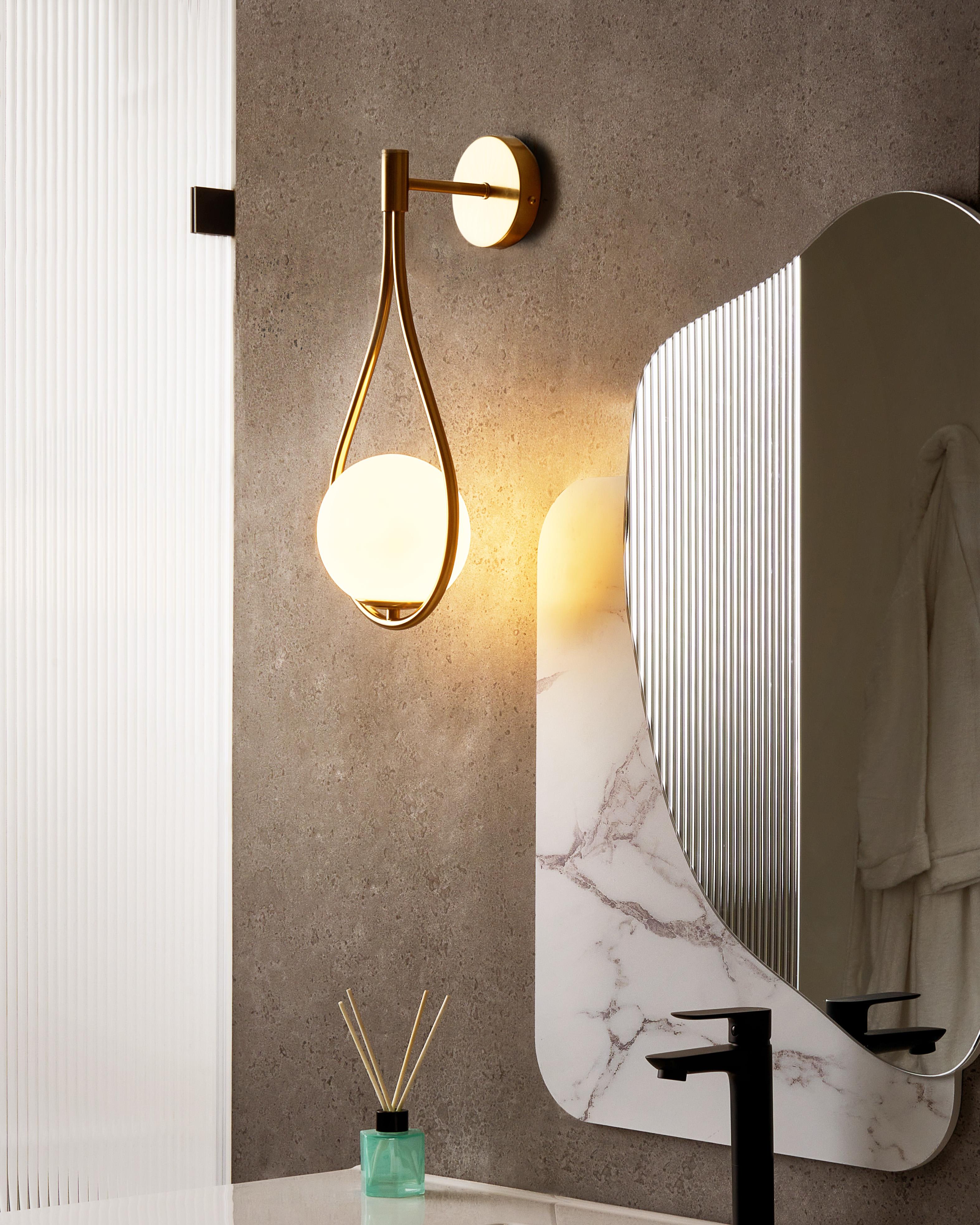 Wall Lamp AUROUE Metal Gold