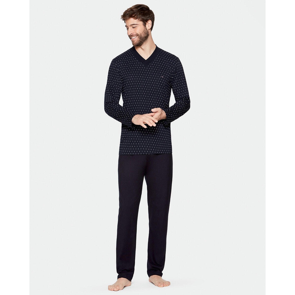 Pyjama long col V