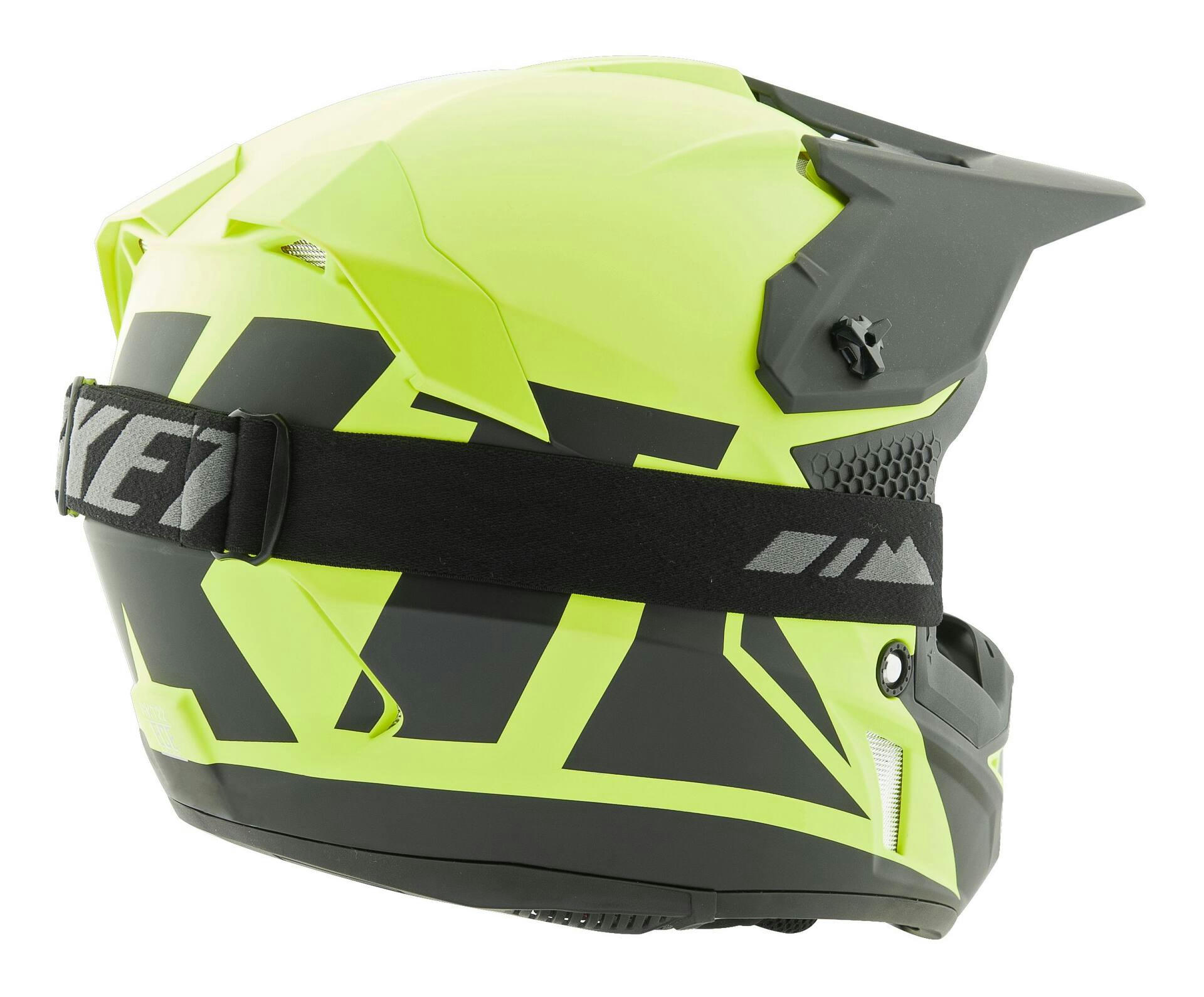 Joe Rocket RKT 22-S Series Helmet, Rocket Racing - Hi-Vis/Black
