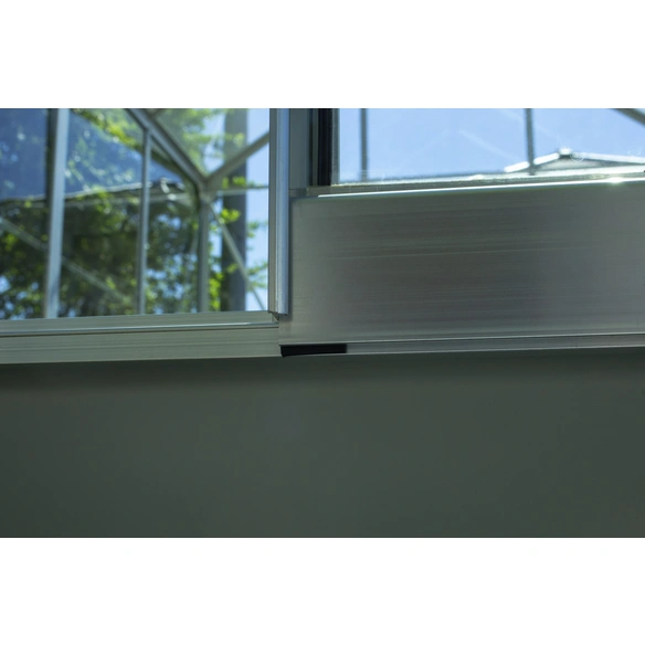 Gewächshaus »Aura«, 7,8 m², Kunststoff/Aluminium/ESG Glas, winterfest