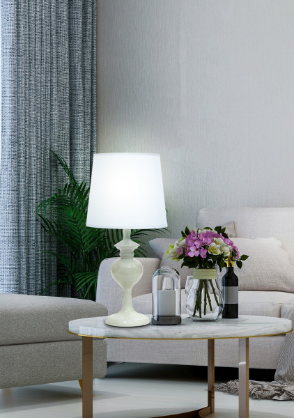 Lampa 1x40w BERKANE e14 błękitna