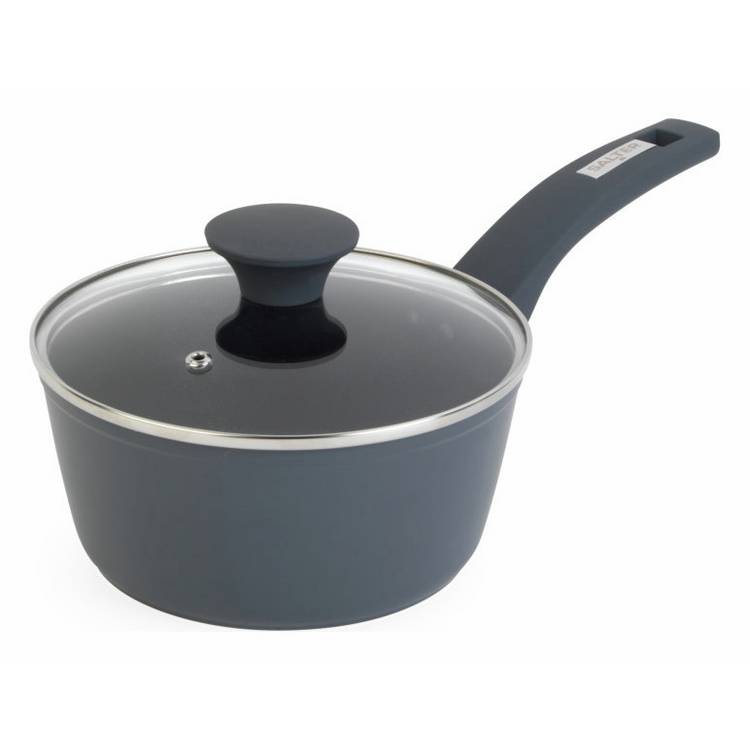 Salter Megastone Optimum 18cm Aluminium Saucepan