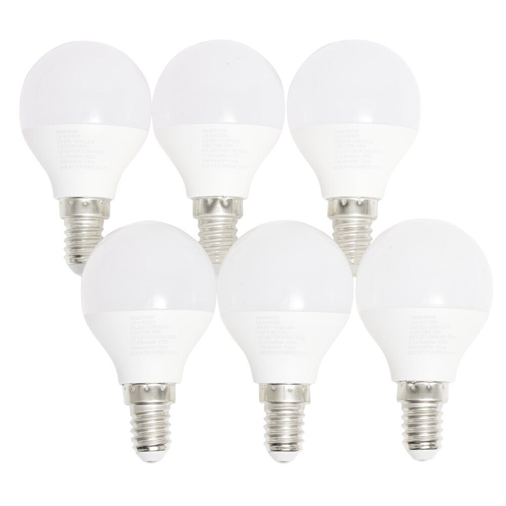 Ampoule LED SMD G45 E14 470lm 5,5W