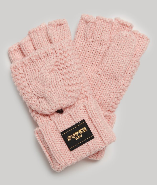 Cable Knit Gloves