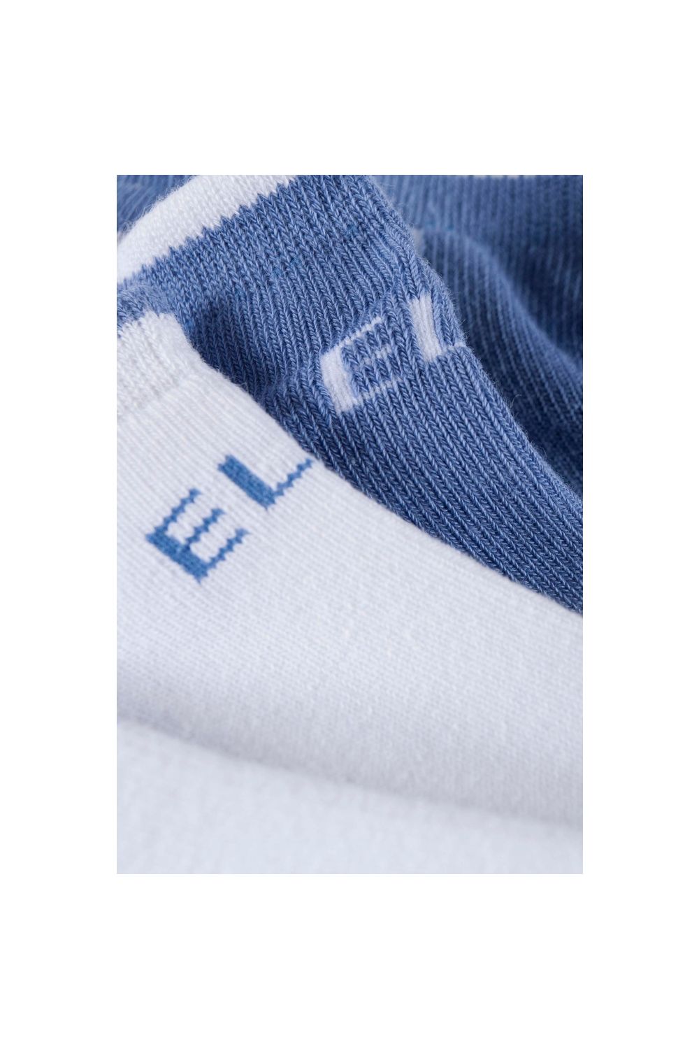ELLE 2 Pair Sports Cotton Cushioned Trainer Socks