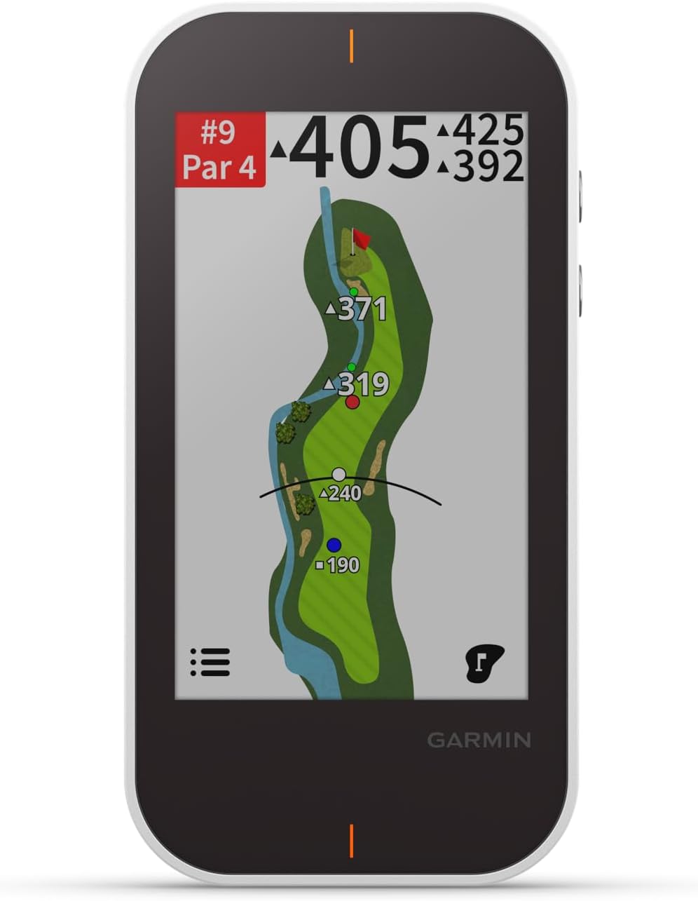 Garmin Approach G80  All-in-One Premium GPS Golf Handheld with Integrated Launch Monitor  3.5 Touchscreen