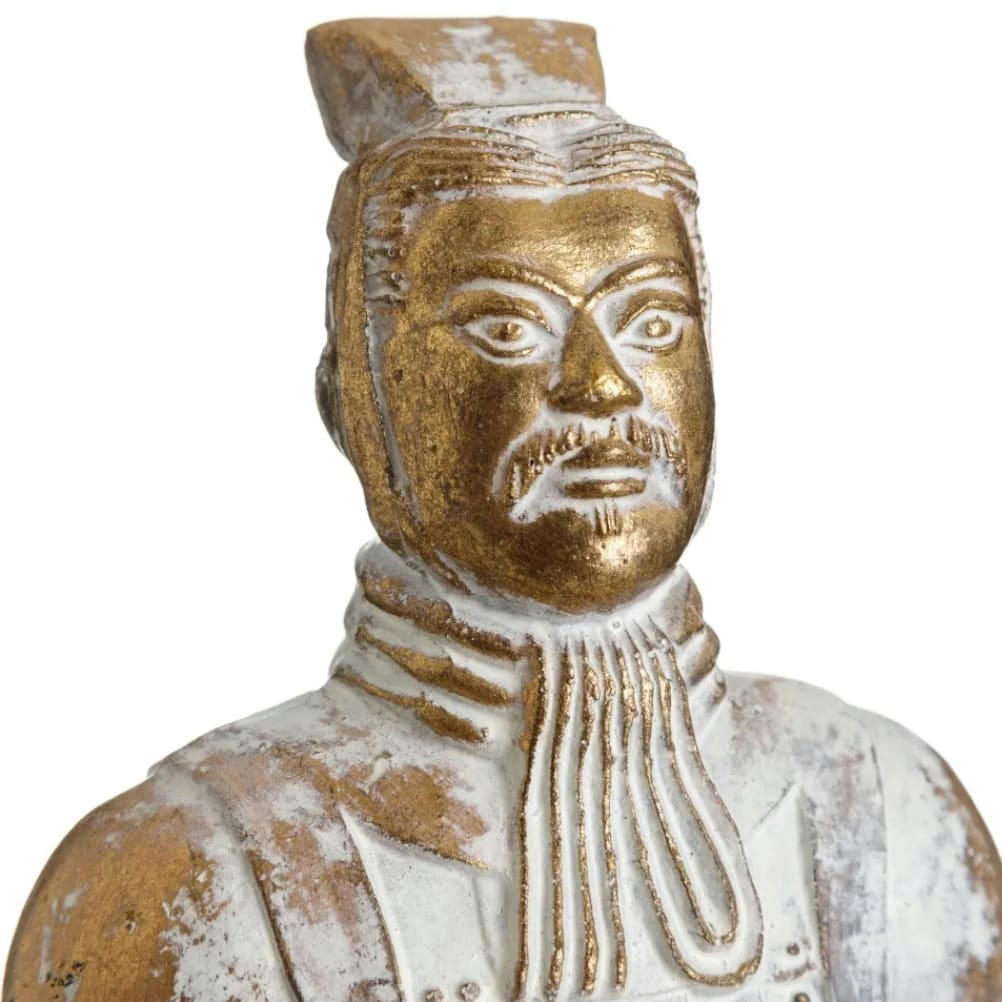 - Statuette soldat debout de l'Empereur Qin H28cm