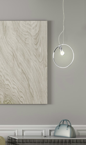 Lampa wisząca chromowana-czarna SKIROS 2xE27x wym: 120x36x15 cm Candellux