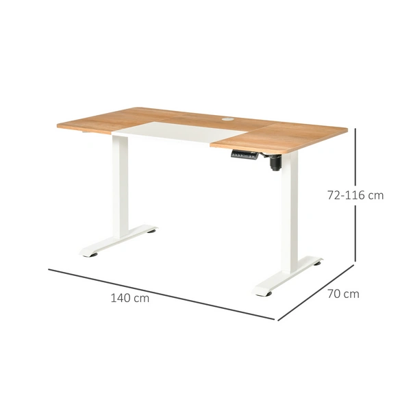 Laptoptisch, BxH: 70 x 116 cm, eckig