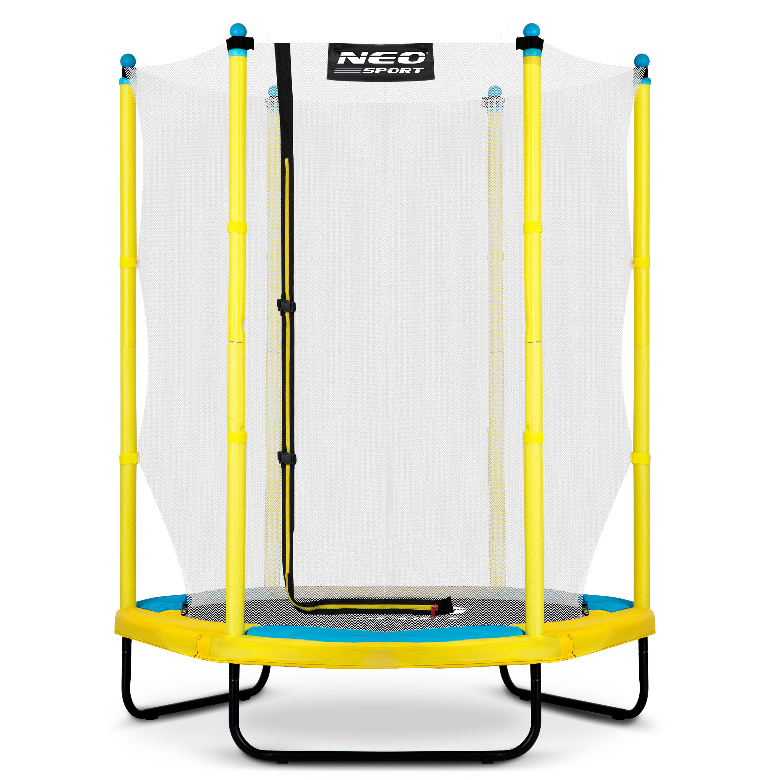 Trampolina ogrodowa z siatką wewn. Neo-Sport 140cm 4,5f