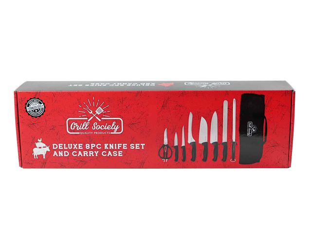 Grill Society 8 Piece Knife Set