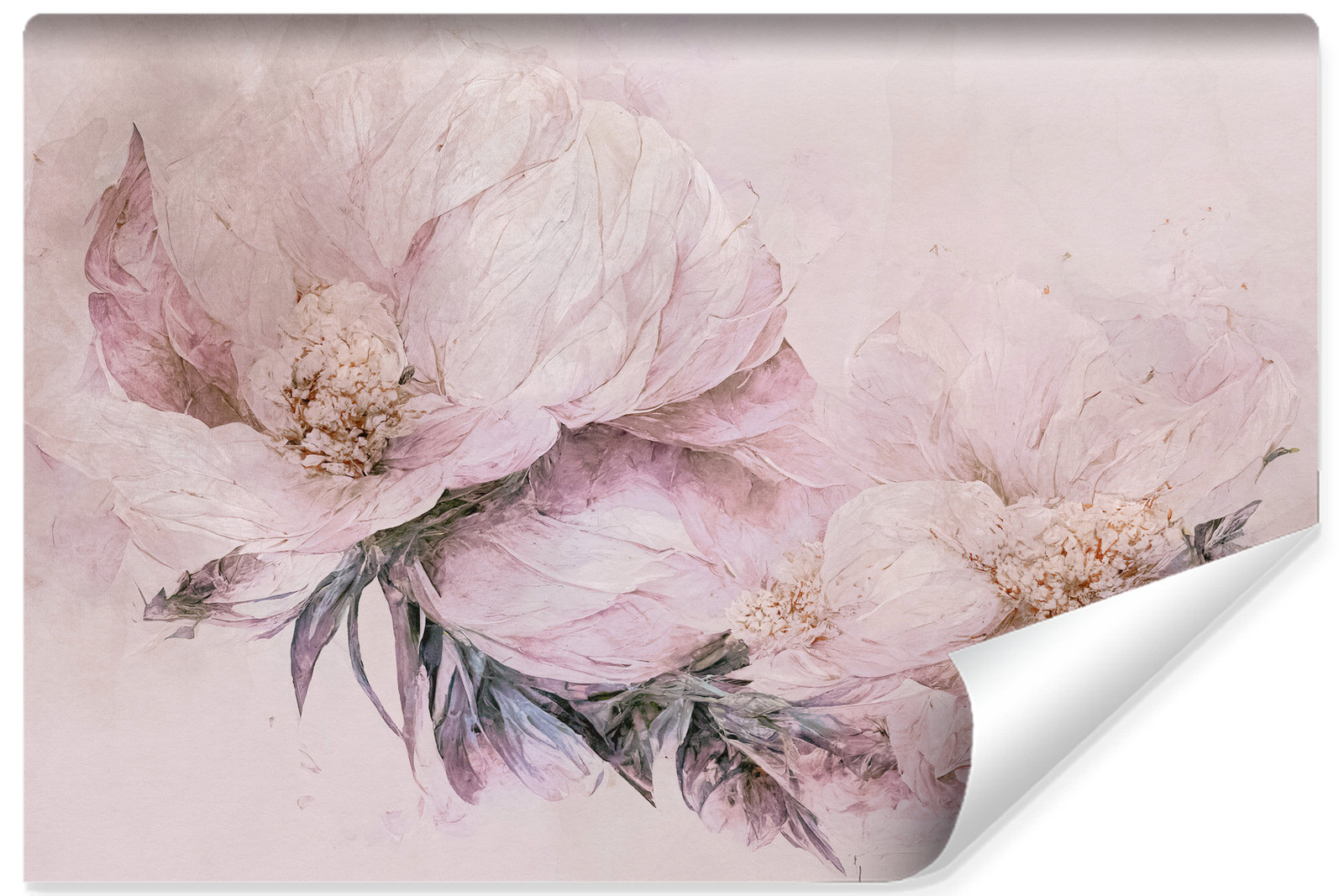 Fototapeta Kwiaty W Stylu Vintage 90x60cm
