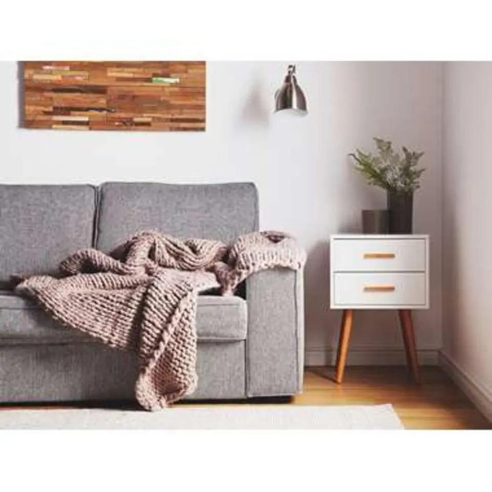 ALABAMA - Nachtkastje - Wit - MDF