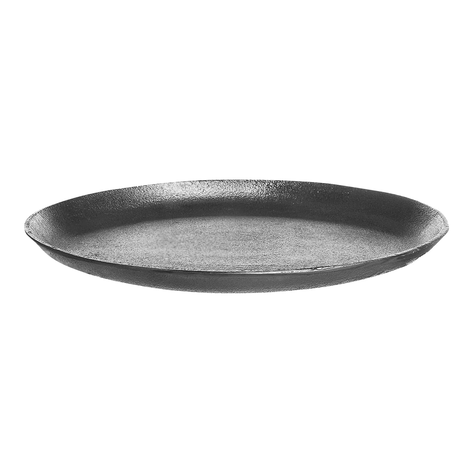Deko-Tablett Schwarz, ⌀ 34.5 cm, H 15 mm