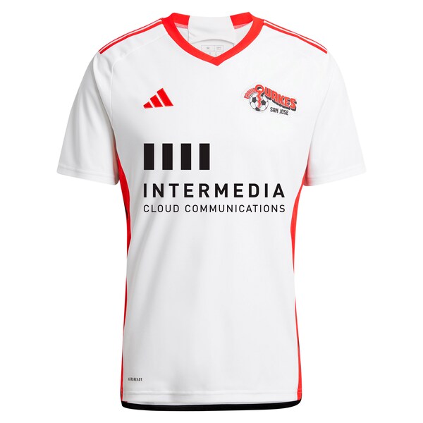 San Jose Earthquakes adidas 2024 The 50 Kit Replica Jersey - White