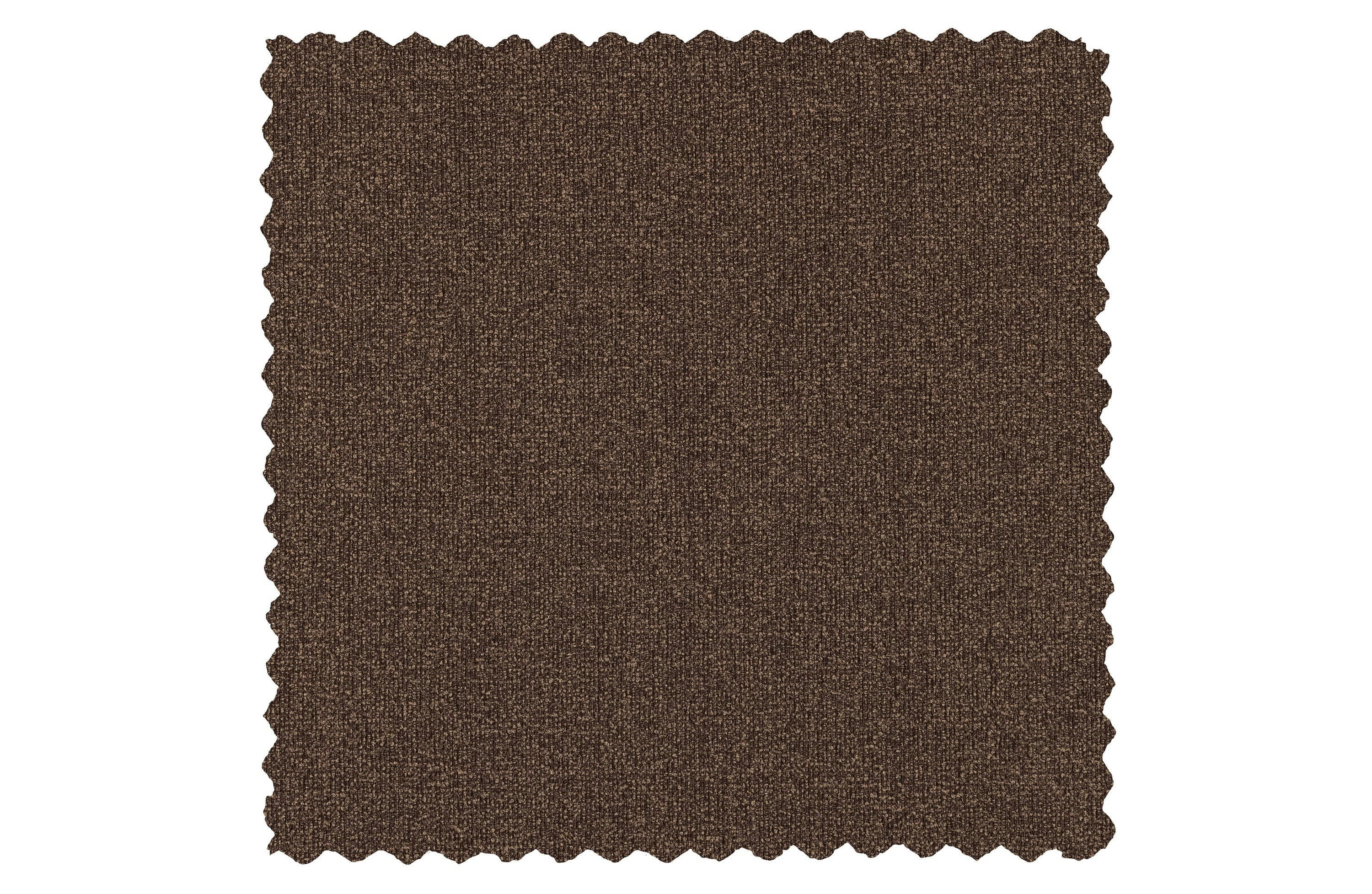 LOFTY - Fauteuil en tissu marron