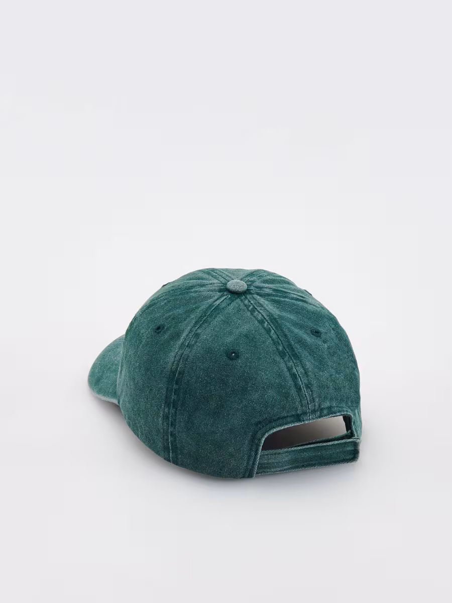 Baseball Cap With Wash Effect