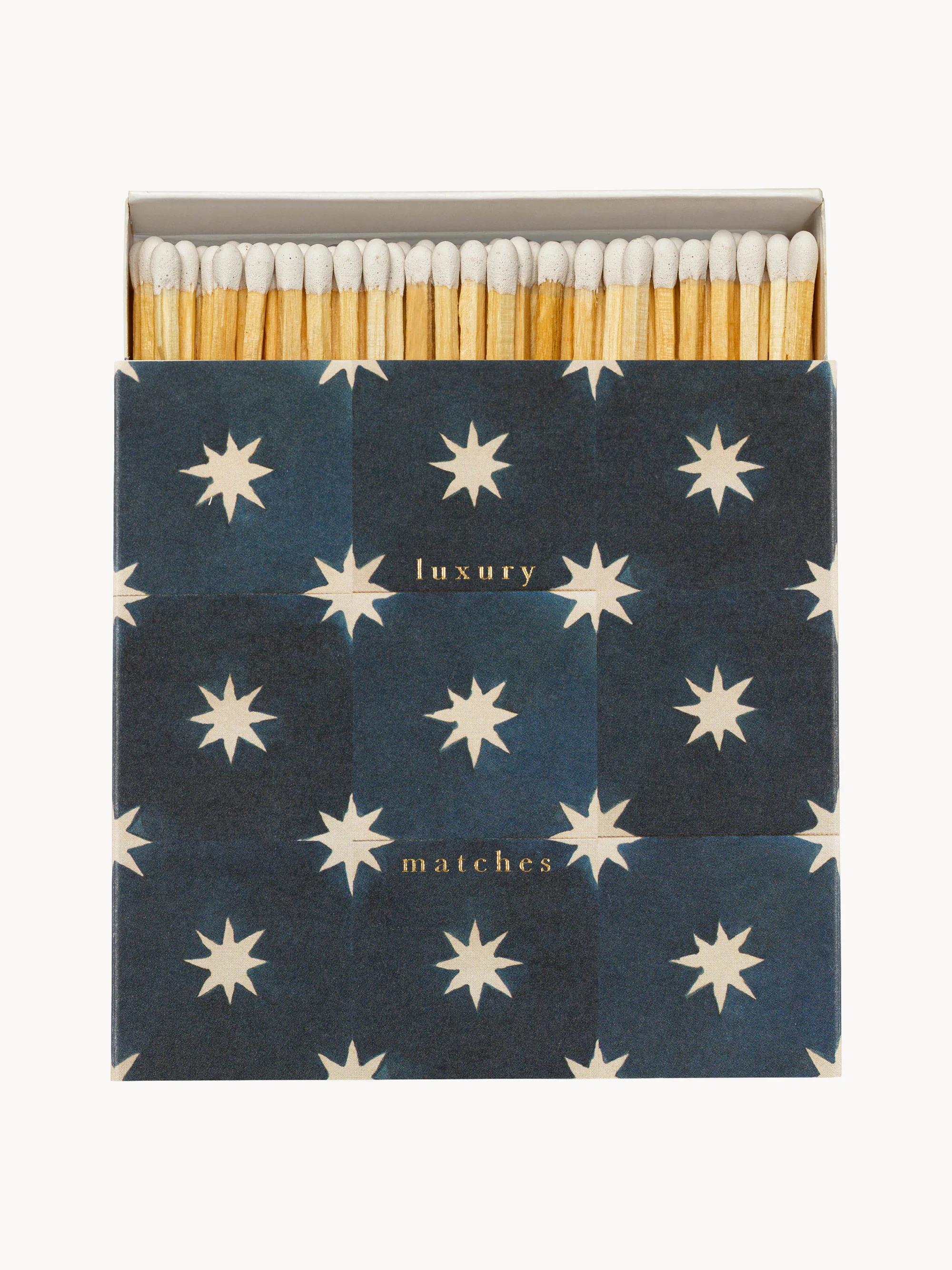 Design Streichholzschachtel Navy Star Tile