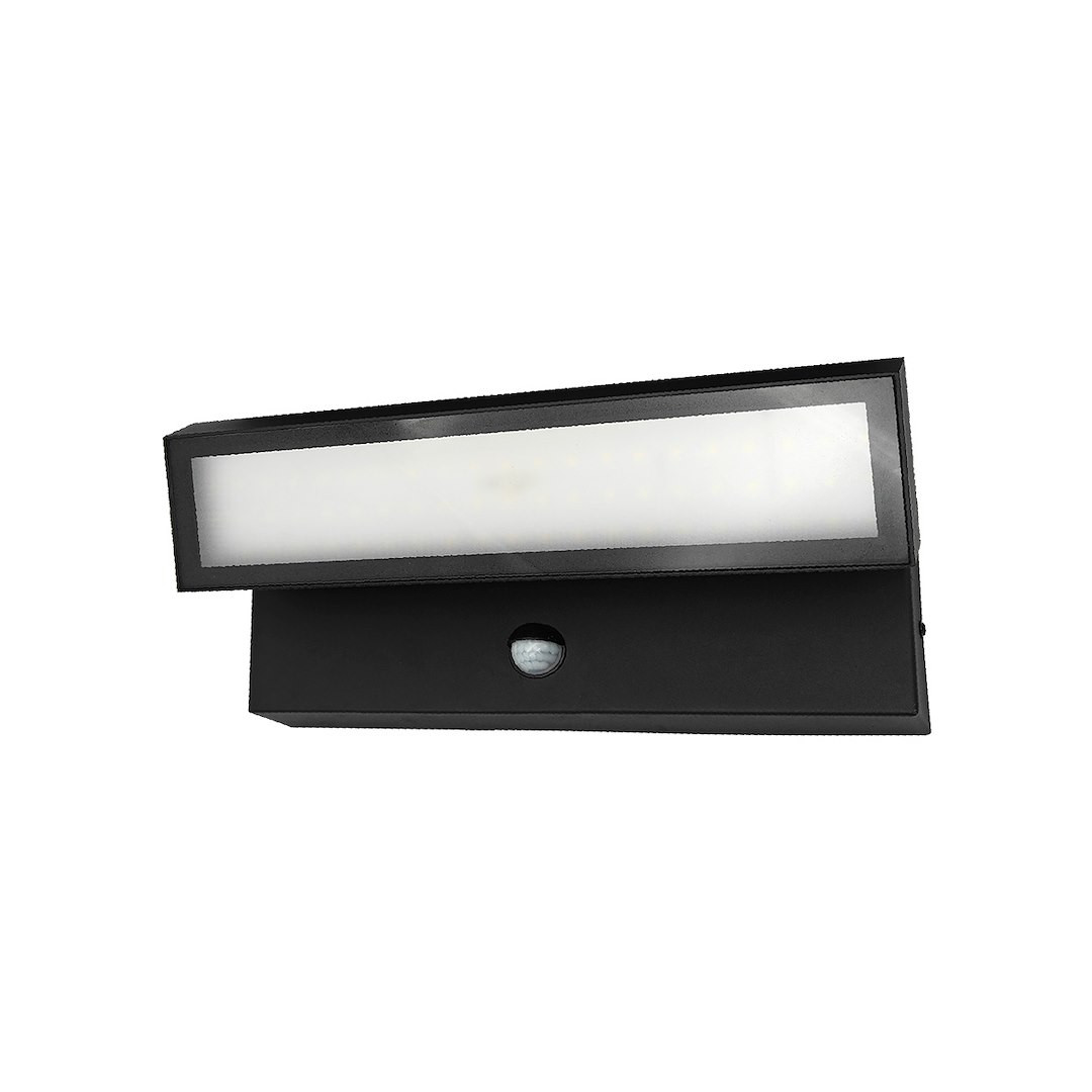 Kinkiet zewnętrzny VELORION czarno-biała LED 27W 4000K 3375lm IdeaLED