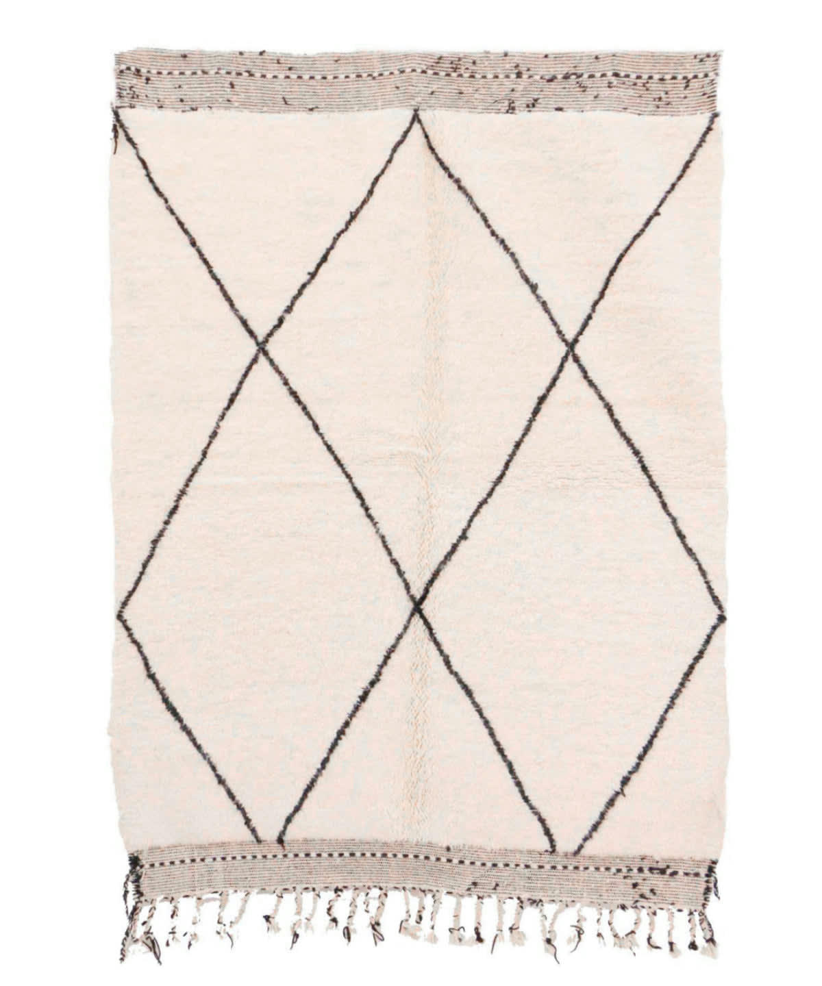 BERBERE - Tapis Berbere marocain pure laine 165x226