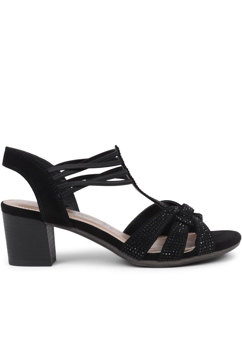 Pavers Slip-On Block-Heeled Sandals
