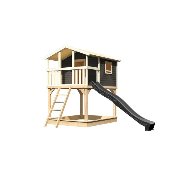 Kinderspielgerät »Benjamin«, BxHxT: 200 x 345 x 200 cm, Terragrau