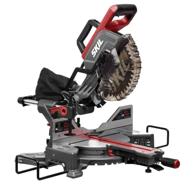 10-in 15 Dual Bevel Sliding Compound Corded Miter Saw