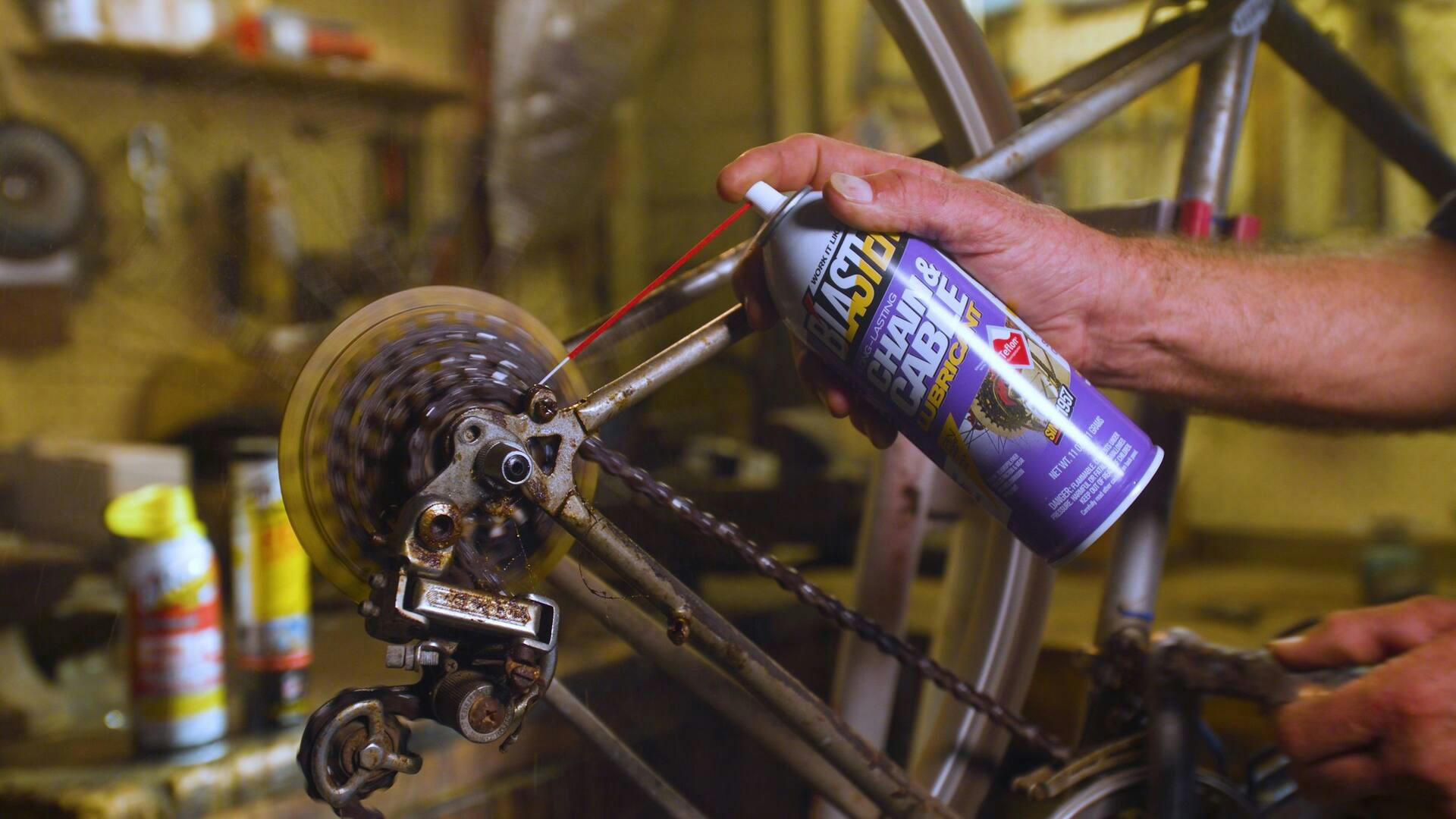 Blaster Long-Lasting Chain & Cable Lubricant, 311-g