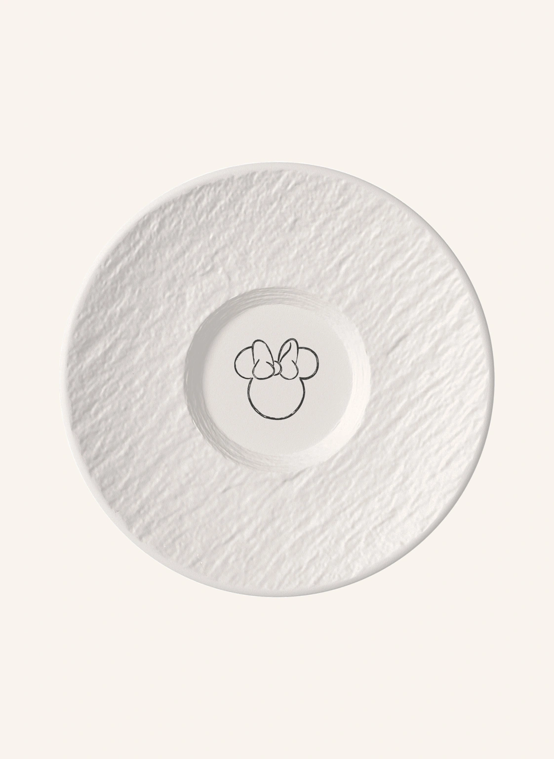 Villeroy & Boch Kaffee-Untertasse MANUFACTURE ROCK BLANC - MICKEY MOUSE