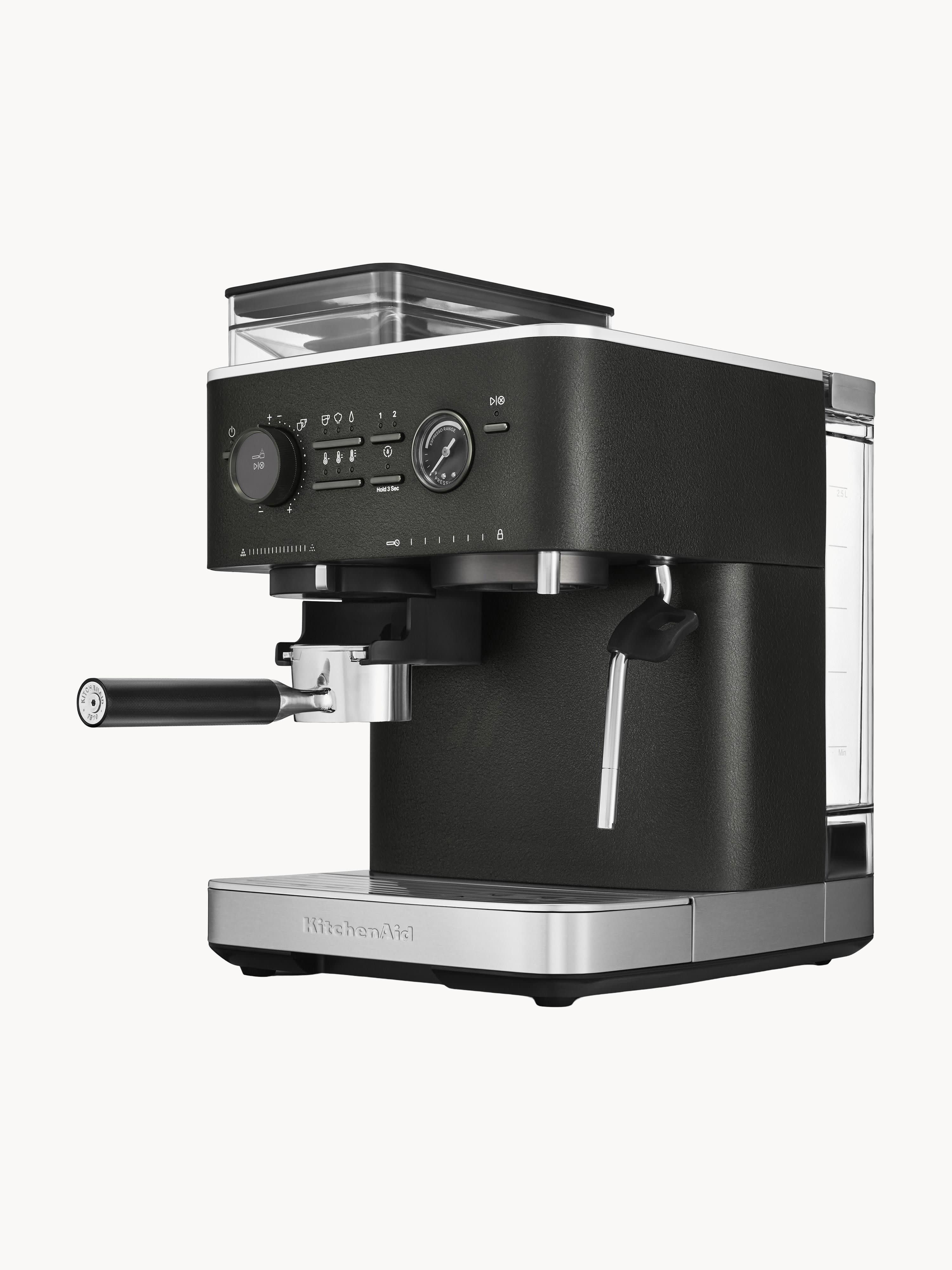 Kaffeemaschine Monochrome mit Siebträger