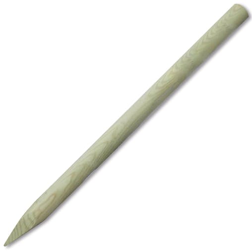 NNEVL Pointed Fence Posts 15 pcs Impregnated Pinewood 4x150 cm