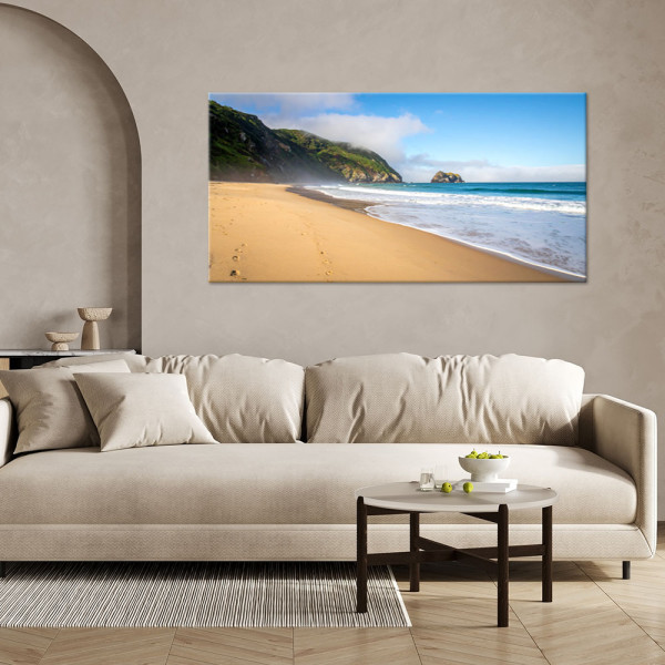 Obraz do salonu sypialni biura, Krajobraz plaża morze natura 80x40