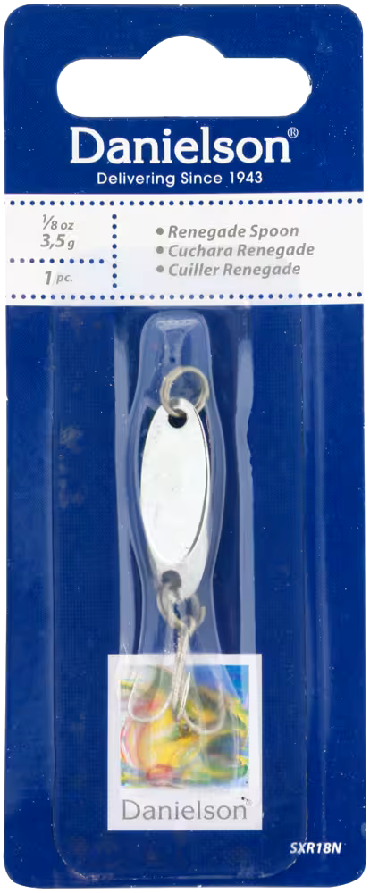 Danielson Renegade Spoon Lure, 1/8-oz