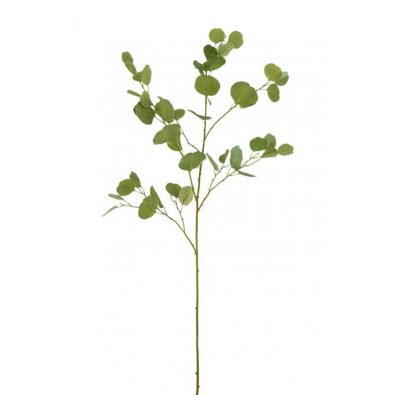 - Eucalyptus branche plastique verte H138cm