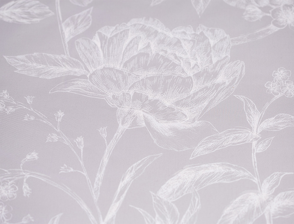 Linge de litEsquisse florale