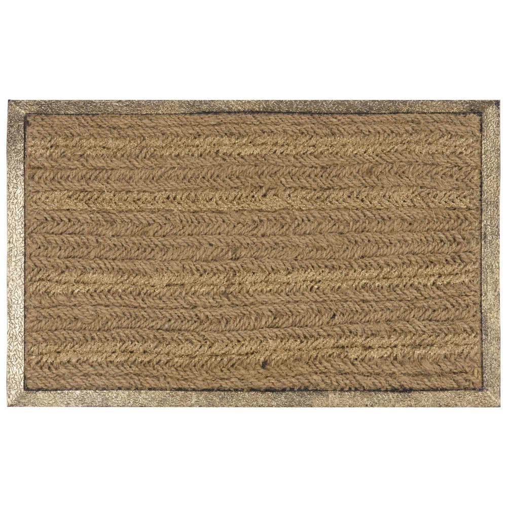 GOLD - Paillassone en fibre de coco doré 40x60