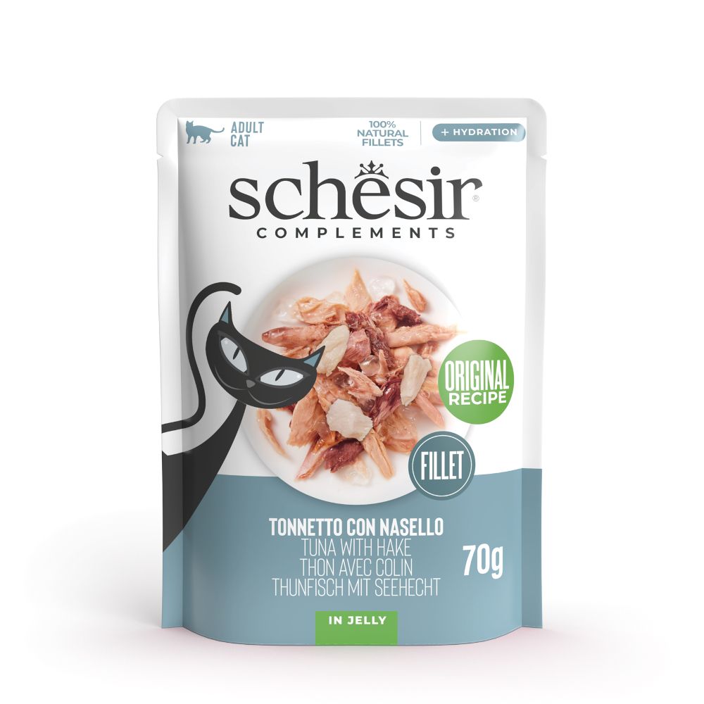 Schesir Complements Fillet in Jelly Saver Pack 24 x 70g
