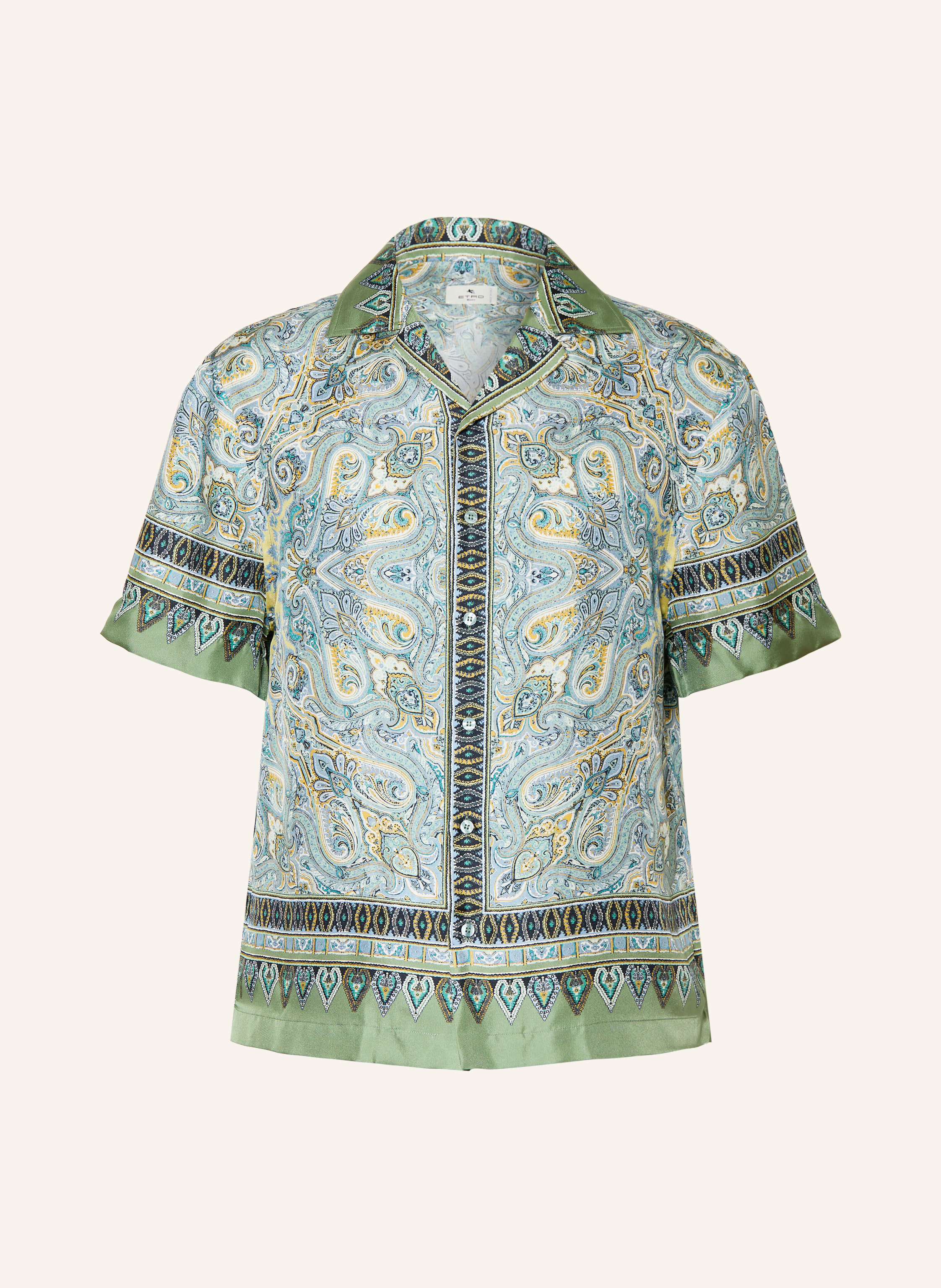 ETRO Resorthemd Comfort Fit aus Seide