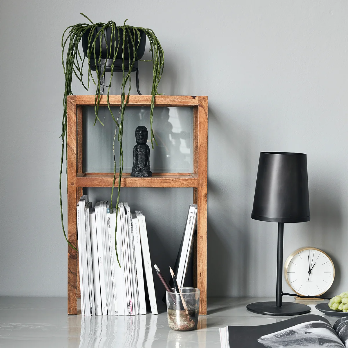 House Doctor - Montre Beistelltisch, antikes braun