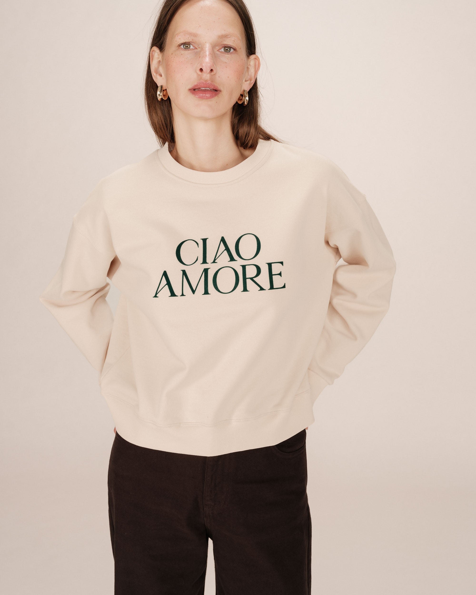 Sweatshirt imprimé vanille Sigil